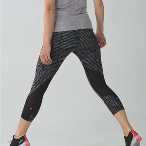 Lululemon Run: Inspire Cropped Leggings Size 8